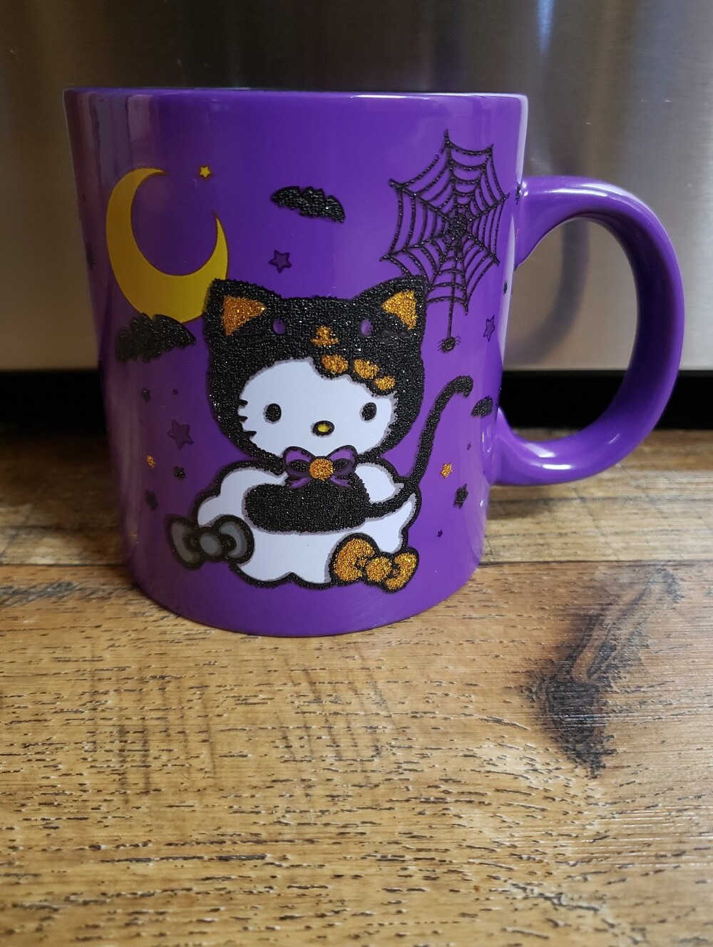 Hello Kitty Purple Spooky Halloween Mug